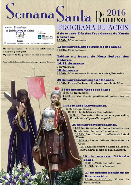 Semana Santa en Rianxo 2016 Rianxo / 
Rianjo